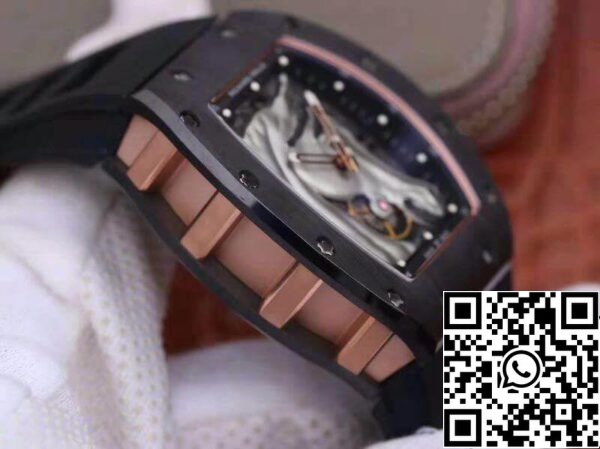 5 686 Richard Mille Polo Club Saint Tropez RM52-02 KV Factory 1:1 Best Edition svájci ETA8215 ezüst ló számlapja