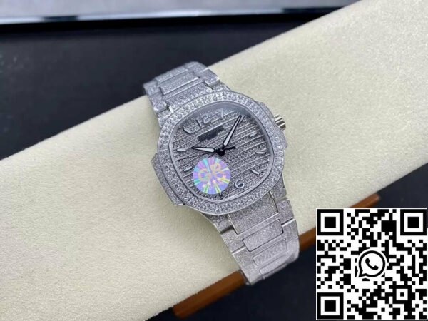 5 6 553ce8a2 e352 4f74 8c8a d411495d395a Patek Philippe Aquanaut 7118/1450G-001 1:1 Best Edition GR Factory Diamond Dial