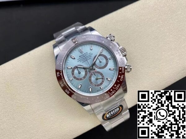 5 6 945611f1 f35a 4fec af54 b188587aed97 Rolex Daytona M116506-0001 1:1 Best Edition BT Factory Quadrante blu chiaro