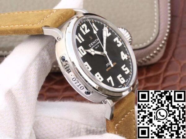 5 703 Zenith Pilot 03.2430.3000/21.C738 XF Factory 1:1 Best Edition Zwitserse ETA2824-2