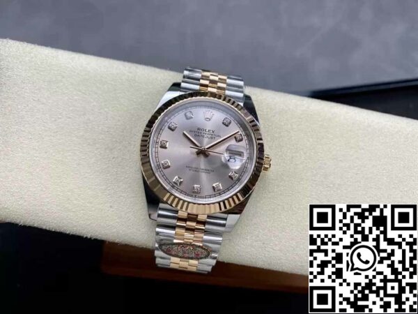 5 70 a9872594 f65d 4e4e 98e6 1db209f25382 Rolex Datejust 41MM M126331-0008 1:1 Best Edition Clean Factory Rose Gold