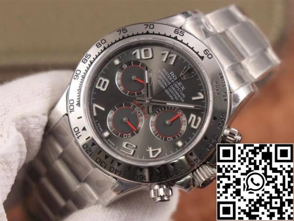 5 70 e26826ad 224e 441c 95e2 74c9638ac927 Rolex Daytona Cosmograph 116509 1:1 Най-добро издание JH Factory Black Dial