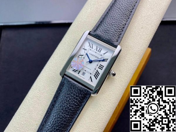 5 72 bc7c01e3 a097 4b43 af24 07557e6b9076 Cartier Tank WSTA0029 1:1 Best Edition AF Factory Fehér számlap