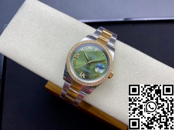 5 73 c53fe007 5082 4c6c 8bf0 79431c9bf570 Rolex Datejust M126283RBR-0012 1:1 Best Edition EW Factory Green Dial