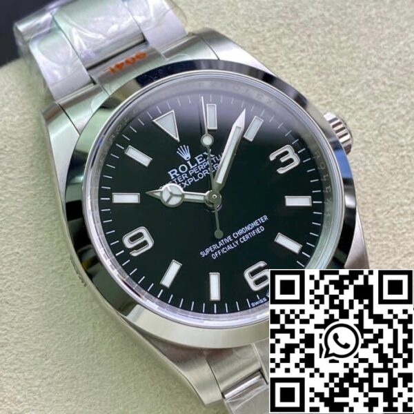 5 74 88126f4b 3cef 4c82 b43a 8700deb0fd13 Rolex Explorer M124270-0001 36MM 1:1 Best Edition EW Factory Svart urtavla