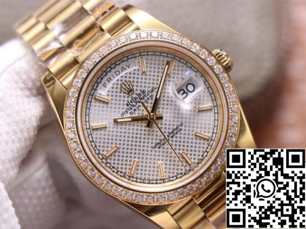 5 74 f2d3d2d9 8dce 477c 9e55 7c731c09c334 Rolex Day Date M228348RBR-0005 1:1 Best Edition EW Factory 18ct Gold