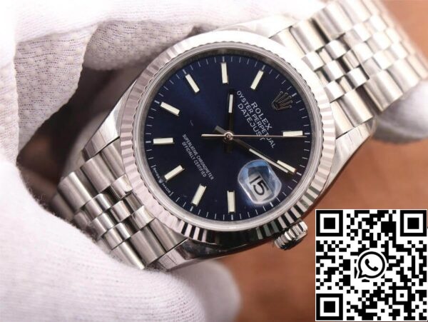 5 75 03471a55 eb75 4535 a43d 90911647aabc Rolex Datejust M126234-0017 1:1 Beste Editie EW Fabriek Blauwe Wijzerplaat