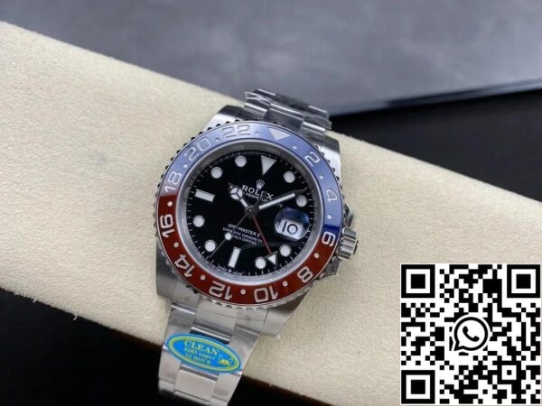 5 75 b6cd2b46 1a00 499b b33c f7b1e247d6cf Rolex GMT Master II M126710BLRO-0002 1:1 Mejor Edición Clean Factory V3 Esfera Negra