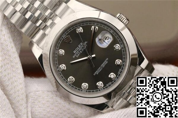 5 77 03aeed2c cd30 420f 8a33 6976f39a81cf Rolex Datejust M126300 1:1 Best Edition EW gyári szürke számlapja