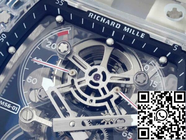 5 77 11809b4f b254 49af 9ba7 741379bd189f Richard Mille RM 56-01 Tourbillon 1:1 Best Edition RM Factory Transparent Skeleton Dial