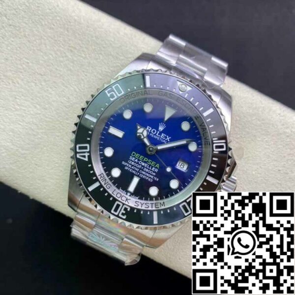 5 782 Rolex Deepsea Sea-Dweller 116660 "D-BLUE" AR Factory 1:1 Best Edition Swiss ETA3135 Blau/Schwarzes Zifferblatt