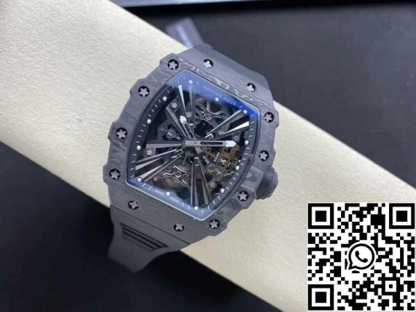 5 78 4481beeb 4c89 4323 8531 479167165ac3 Richard Mille RM12-01 Tourbillon 1:1 Best Edition RM Factory Black Skeleton Dial