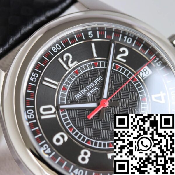 5 78 b092bc15 046e 4cd9 82f1 96a33cc972eb Patek Philippe Calatrava 6007G-010 1:1 Best Edition GS Factory fekete számlap