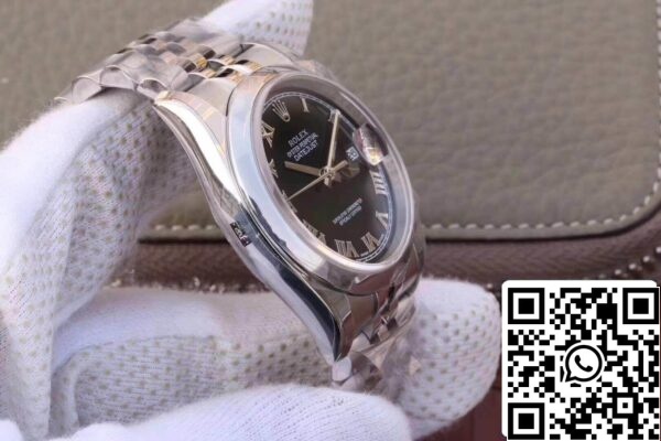 5 78 f8e011b8 236d 4acc 9483 edb0b00cfcbe Rolex Datejust 36mm 116234 AR Fabriek 1:1 Beste Editie Zwitserse ETA3135 Zwarte Wijzerplaat