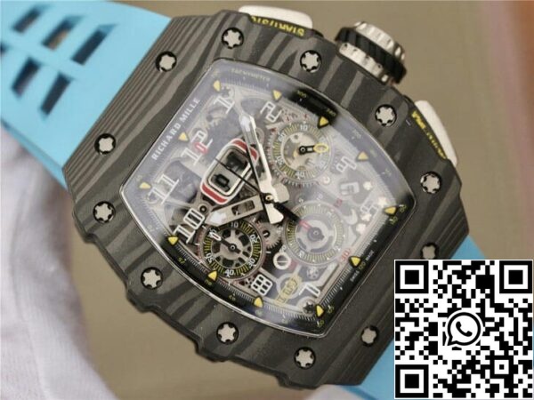 5 7 351203e6 a6f8 46ff 99f9 1885451bfe64 Richard Mille RM11-03 1:1 Best Edition KV Factory Blue Strap