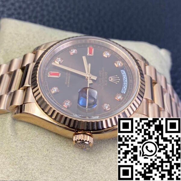 5 7 a4fb4fed 0b98 4f82 a9d5 69fcf9d0ac32 Rolex Day Date 118235 1:1 Best Edition EW Factory Quadrante Marrone