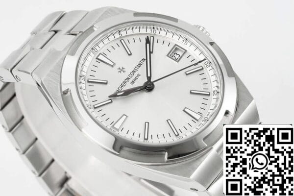 5 7 ba7b8afe d676 4438 8d40 24584cc66708 Vacheron Constantin Overseas 4500V/110A-B126 1:1 Best Edition ZF Factory Silvery White Dial