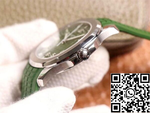 5 80 Patek Philippe Aquanaut 5168G 1:1 Best Edition ZF factory green dial Swiss Cal.324 SC