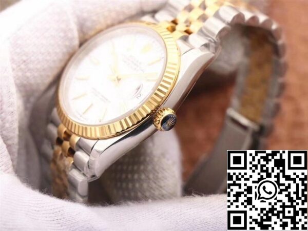 5 85 eab7c567 889f 4c11 a72e f2718bed7a59 Rolex Datejust M126233-0019 1:1 Najboljša izdaja EW Factory White Dial Swiss ETA3235