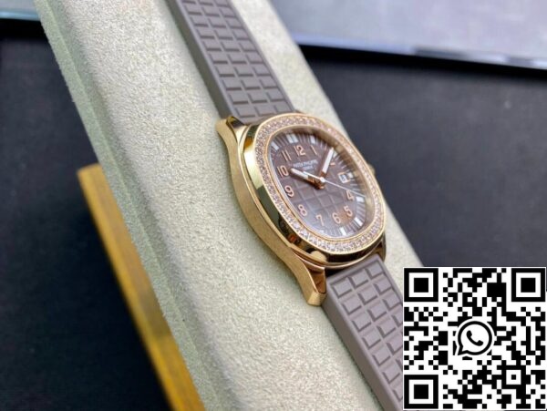 5 86 1969d081 f09f 4759 a9fd c77f700c8f8d Patek Philippe Aquanaut 5067A Movimento al quarzo 1:1 Best Edition PPF Factory Cassa in oro rosa