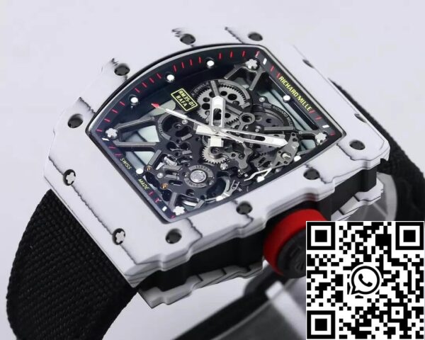 5 86 ab38a46e c3cf 49bf 96a1 a65cf46a72b7 Richard Mille RM35-01 1:1 Meilleure édition BBR Bracelet noir d'usine