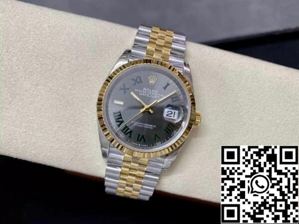 5 86 e0746297 5def 457f b7ab d9fae398323b Rolex Datejust M126233-0035 36MM 1:1 Beste Editie VS Fabrieks Wimbledon Wijzerplaat