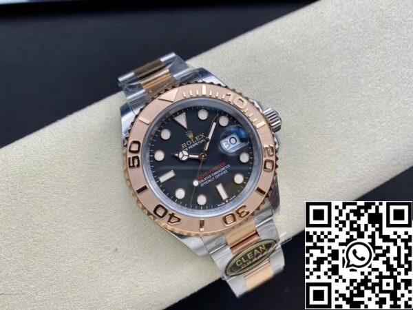 5 87 669f23d6 1ae9 44ee bf75 f0847fcc94b2 Rolex Yacht Master M126621-0002 1:1 Best Edition Schone Fabriek Zwarte Wijzerplaat