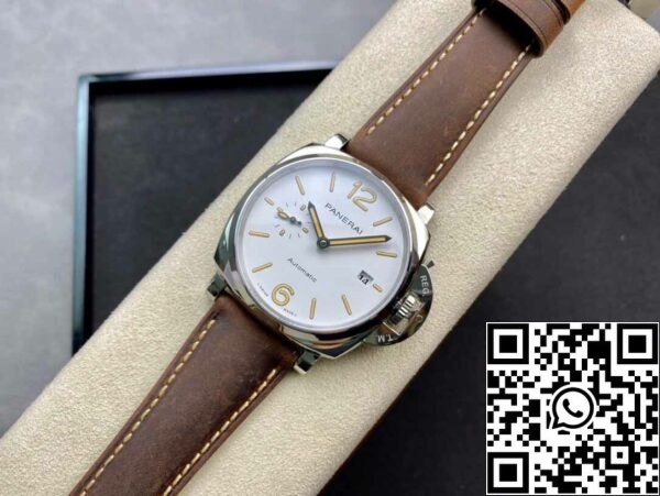 5 88 11b83104 2d59 4e20 a799 6dc819edd65c Panerai Luminor PAM01046 1:1 Най-добро издание VS Фабрика бял циферблат