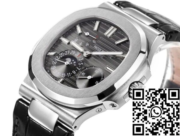 5 88 50f2f288 26b0 4bb1 b50a ebcb81bb372a Patek Philippe Nautilus 5712G-001 1:1 Best Edition GR Factory harmaa kellotaulu