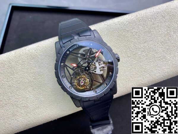 5 89 46c28dc7 9609 48b1 85d3 facdf0e0509d Roger Dubuis Excalibur DBEX0577 1:1 Best Edition BBR Factory Tourbillon Skeleton Dial