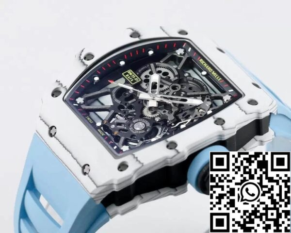 5 89 65d8621c b518 4b55 abab a8d87b795fa2 Richard Mille RM35-01 1:1 Meilleure édition BBR Bracelet bleu d'usine