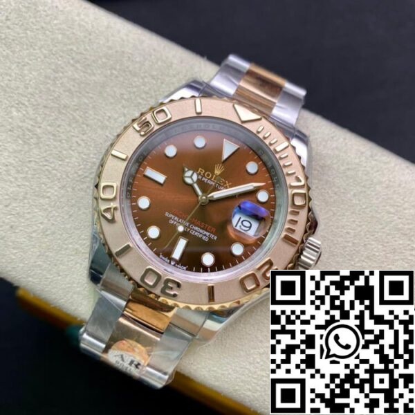 5 8 209c019b 5fab 40bd b0ee e5f6996b7922 Rolex Yacht-Master 40mm 116621 AR Factory 1:1 Best Edition Zwitserse ETA2824 Wijzerplaat Bruin