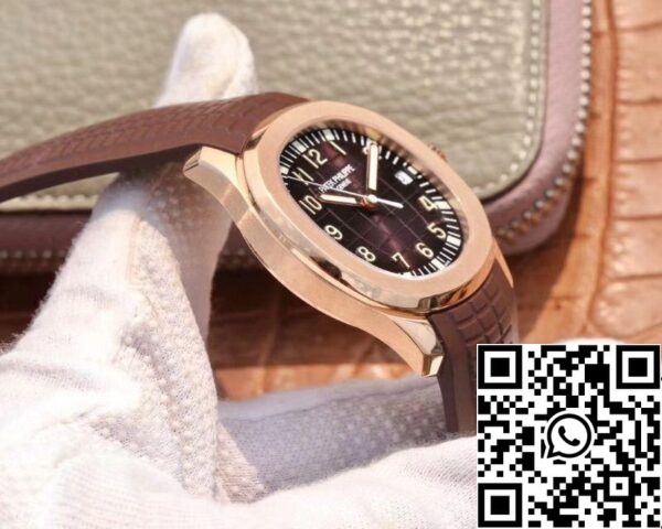 5 91 Patek Philippe Aquanaut 5167R-001 40mm 1:1 Best Edition ZF Factory Ouro Rosa