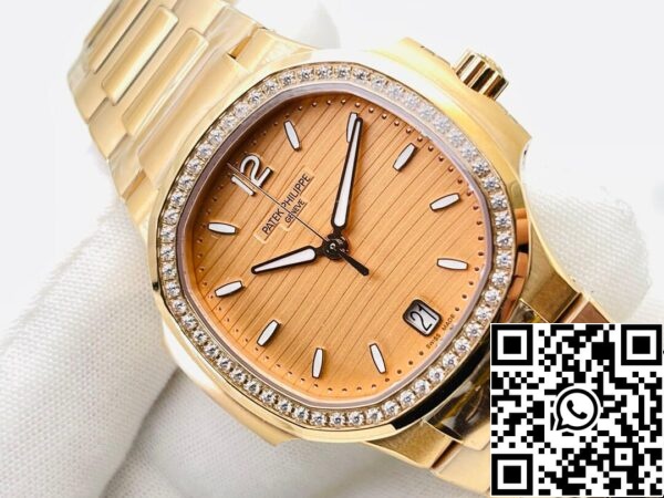 5 92 5a7bcfd4 5230 401f a59e 7ff8f1661a6a Patek Philippe Nautilus Ladies 7118/1200R-010 1:1 Mejor Edición 3K Fábrica Oro Rosa