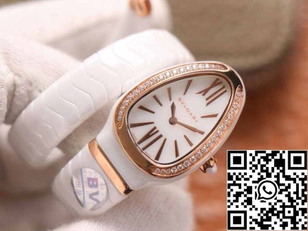 5 94 7b8a38f0 4af2 412a b9bc d33150daa337 Bvlgari Serpenti 102613 1:1 Best Edition BV Factory White Dial (fehér számlap)