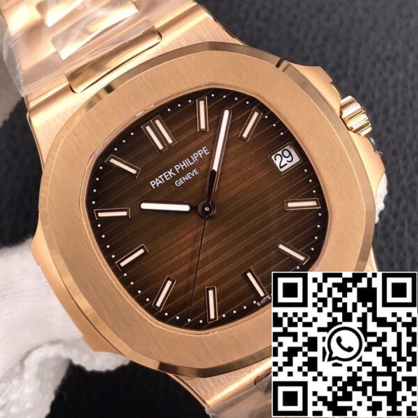 5 95 3c53b00f e28c 4ada 8ae4 3122e7a95847 Patek Philippe Nautilus 5711/1R-001 1:1 Mejor Edición 3K Fábrica Oro Rosa