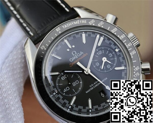 5 96 206caf6d 87c8 429c 8284 99d449507249 Omega Speedmaster Racing Chronograph 329.33.44.51.01.001 1:1 Best Edition OM Factory Lunetta in ceramica