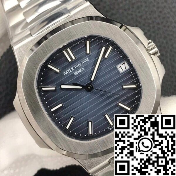 5 98 Patek Philippe Nautilus 5711/1A 010 1:1 Best Edition 3K gyári kék számlap