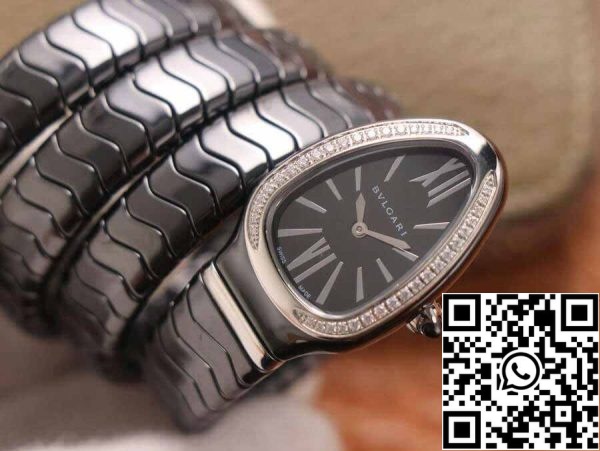 5 98 f19091f5 3d75 4265 a15f 6eb7d60b5653 Bvlgari Serpenti 1:1 Best Edition BV Factory Керамический бриллиантовый безель