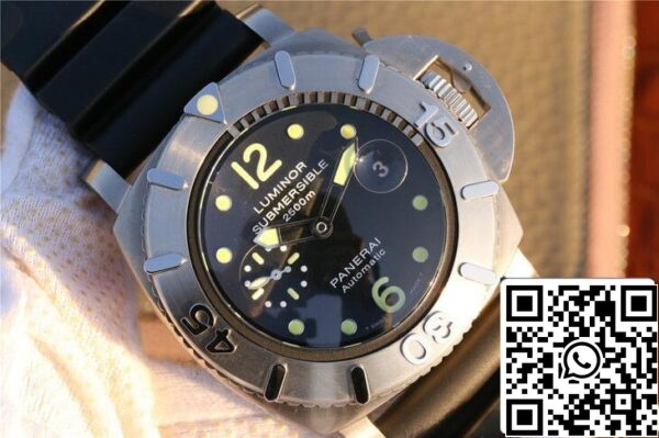 51 19 Panerai Submersible PAM 00194 1:1 Best Edition VS Factory Schwarzes Zifferblatt