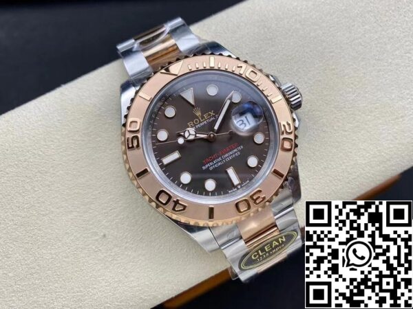 5 121fcacf bf3c 4929 ace4 29dd81280238 Rolex Yacht Master M126621-0001 1:1 Най-добро издание Чиста фабрика Шоколадов циферблат