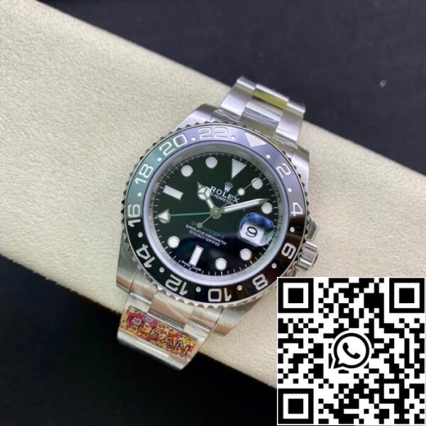 5 86A3F606 7C58 4D89 AD02 2BEA4F79BA33 롤렉스 GMT 마스터 II 116710LN-78200 1:1 베스트 에디션 클린 팩토리 블랙 베젤