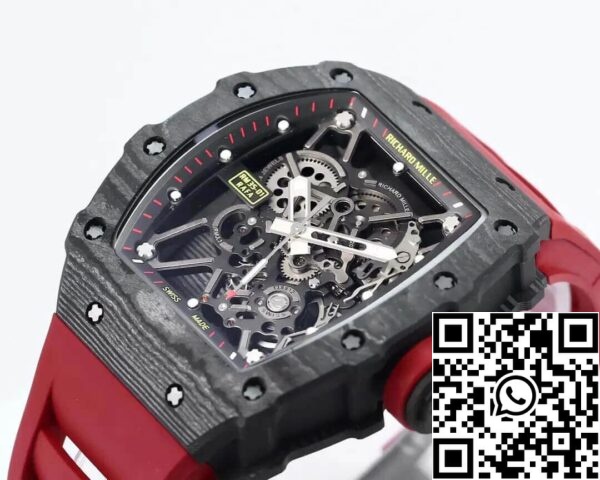 5 87907dcd c713 40b0 a805 9e1aa6c292c6 Richard Mille RM35-01 1:1 Best Edition BBR Factory Gumowy pasek