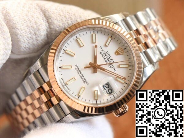 5 d656cc04 feb0 425e ae66 1ec0b4e6030c Rolex Datejust M126231-0017 1:1 Best Edition EW Factory Fehér számlap