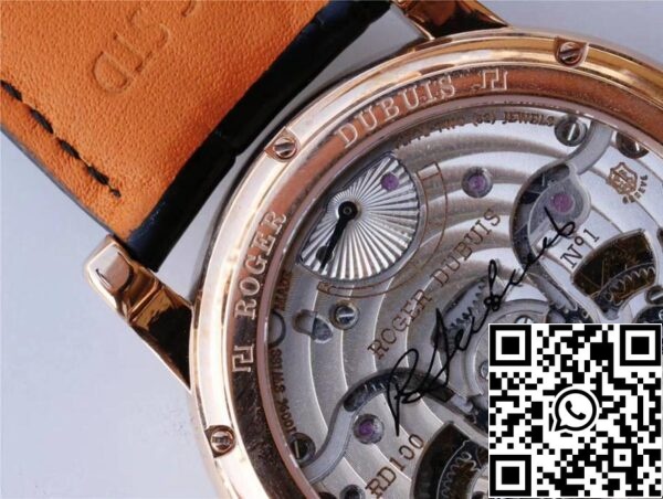 6 100 b9b88f00 8834 4baa ae29 5636a1fff34b Roger Dubuis Hommage RDDBHO0562 1:1 Beste Edition JB Factory Roségold Schweizer RD100