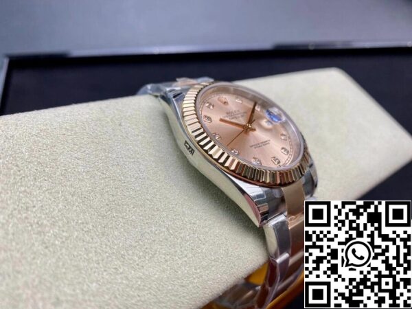 6 109 514ed93e a5dc 430f 8a84 7d6c16acb7e4 Rolex Datejust M126331-0007 41MM 1:1 Best Edition EW Factory V3 rózsaszín számlap