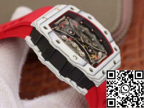 6 109 dc49d33e 20e5 4fc8 862e d829b2fbfd12 Richard Mille RM53-01 1:1 Best Edition KV Factory TPT Kohlefaser Rot Armband