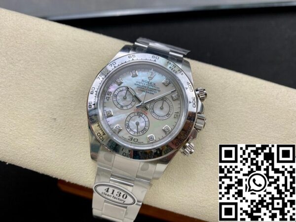 6 10 c59c698a b249 40d5 a7c2 4895a139d871 Rolex Cosmograph Daytona M116509-0064 1:1 Най-добро издание Чиста фабрика Перла на циферблата