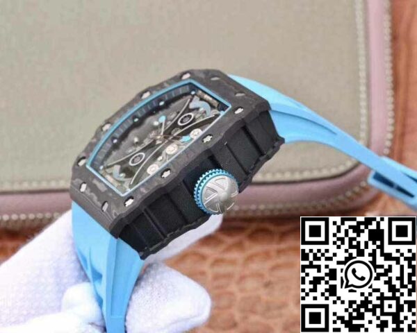 6 110 3a2b4bbc 74f9 4690 a3b6 78c4ef2426c9 Richard Mille RM53-01 1:1 Best Edition JB Factory Black Carbon Swiss Tourbillon Mechanizm