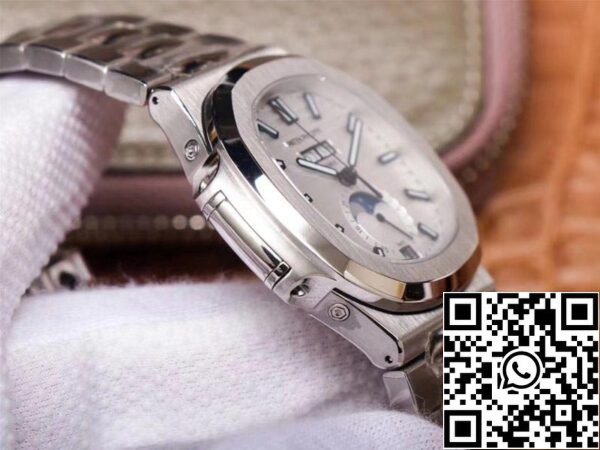 6 116 Patek Philippe Nautilus 5726/1A-010 1:1 Best Edition PF Factory Quadrante bianco Svizzero ETA324